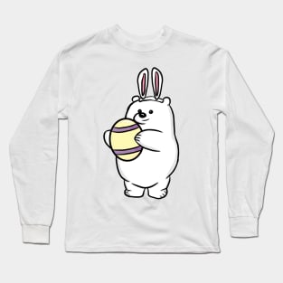 Easter Polar Bear Long Sleeve T-Shirt